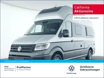 VW Volkswagen Grand California 600 LED Hochbett Solar RFK ACC ZV im Auto Abo von LeasingMarkt.de