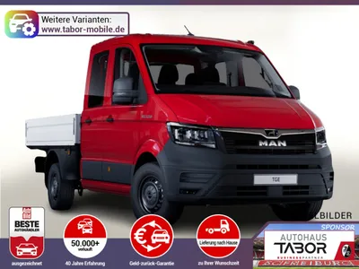 MAN MAN TGE Pritsche DoKa 2.0 TDI 177 Aut. Temp PDC im Leasing von 9drive