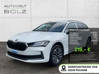 Skoda Skoda Superb Combi 2.0 TDI Selection ACC LED NAVI AHK im Leasing von Null-Leasing