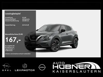 Nissan Nissan Juke N-Connecta Navi|Kamera|Sitz-/Lenkradheizung im Auto Abo von LeasingMarkt.de