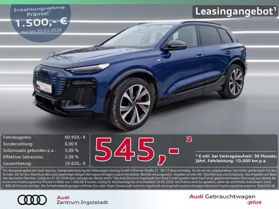 Audi Audi Q6 e-tron S line Tech-pro MATRIX B&O Luft 21 im Auto Abo von LeasingMarkt.de