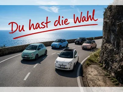 Fiat Fiat 500 1.0 Hybrid Icon inkl. 🎨Metallic & Komfort-Paket im Leasing von LeasingTime