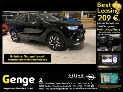 Opel Opel Mokka-e Elegance, Park & Go Paket, Winter-Paket, im Leasing von Null-Leasing