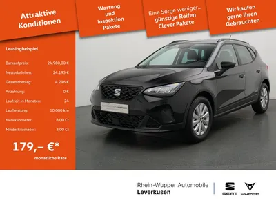 Seat Seat Arona 1.0 TSI Style SHZ NAVI AHK ACC FACEL. LED im Auto Abo von Null-Leasing