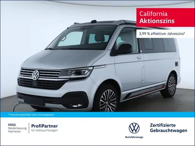 VW Volkswagen T6.1 California Ocean Edition 4Motion AHK Kamera im Auto Abo von Null-Leasing