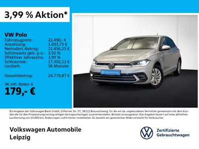 VW Volkswagen Polo "Style" 1.0 TSI DSG / SOFORT VERFÜGBAR im Leasing von LeasingMarkt.de