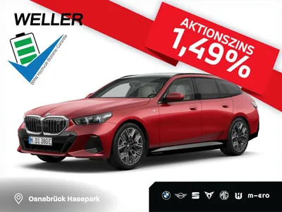 BMW BMW i5 40 To M SPORT DAPr Pano AHK B/W Leas 529,-oA im Leasing von Null-Leasing