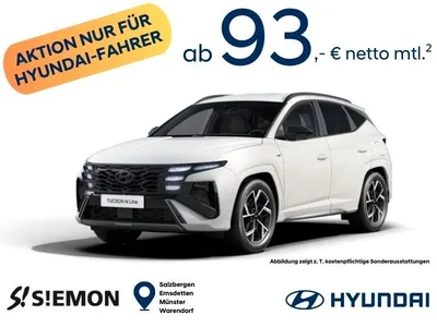 Hyundai Hyundai TUCSON N-Line 1.6 T-GDI - nur für Hyundai-Fahrer im Auto Abo von Mobile.de
