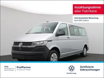 VW Volkswagen T6.1 Kombi Lang Sitzhzg Klima 9 Sitzer AHK im Auto Abo von LeasingMarkt.de