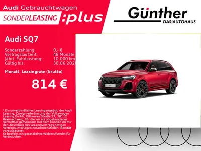 Audi Audi SQ7 +WINTERRÄDER+7 SITZER+AHK+NACHTSICHT+STANDHE im Leasing von Null-Leasing