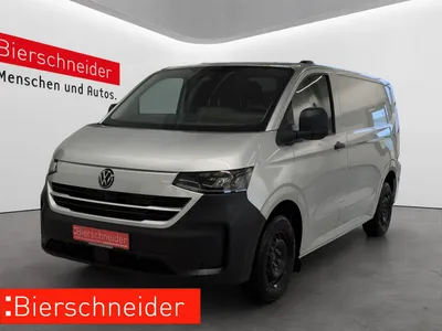 VW Volkswagen T7 Transporter Kasten 2.0 TDI KR LED NAVI 5-J-GAR AHK SHZ KAMERA GRA im Leasing von 9drive