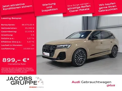 Audi Audi SQ7 *FACELIFT*UPE151*7Sitzer*B&OAdv*Pano*Matrix im Auto Abo von LeasingMarkt.de