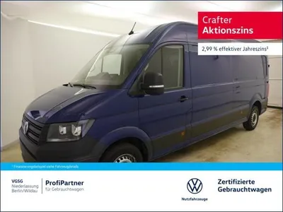 VW Volkswagen Crafter Kasten Lang Neues Modell Vorb.AHK Klima ZV im Auto Abo von LeasingMarkt.de