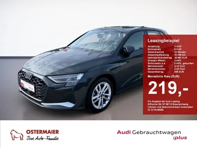 Audi Audi A3 Sportback ADVANCED TDI S-TRONIC LED.NAVI.R-KA im Leasing von Null-Leasing