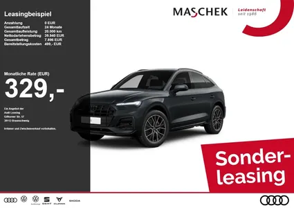 Audi Audi Q5 Sportback *Sonderleasing* 40 TDI quat AHK Pan im Leasing von Null-Leasing