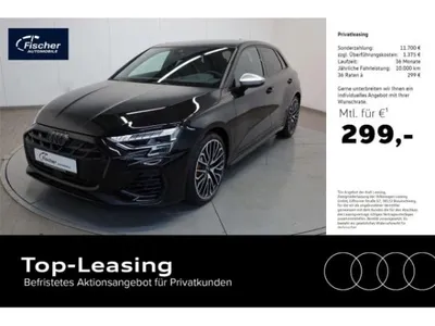 Audi Audi S3 Sportback TFSI quattro *Akrapovic Titan-Abgasanlage* im Auto Abo von LeasingMarkt.de