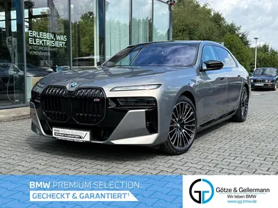 BMW BMW i7 M70 xDrive M Sport ExecutiveLoungeSeating B&W im Leasing von Null-Leasing