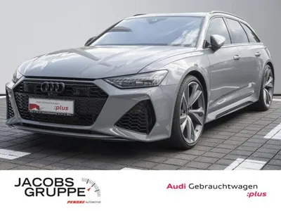 Audi Audi RS6 Black+/B+O Advanced/RS-AGA/Pano/Laser/HuD/ACC/22Zoll/360° im Auto Abo von LeasingMarkt.de