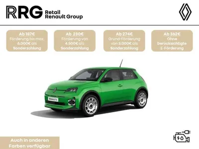 Renault Renault 5 R5 E-Tech elektrisch Evolution 150 Comfort Ra im Auto Abo von LeasingMarkt.de