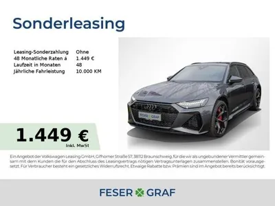 Audi Audi RS6 Av. perf. HD-Matrix/Pano/Dynamik+/Standh. im Auto Abo von LeasingMarkt.de