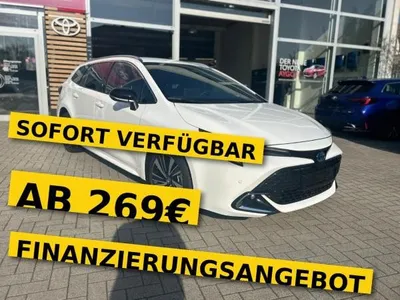 Toyota Toyota Corolla TS Finanzierungsangebot Hybrid Teamplayer 1.8 LED ACC Technik Navi El. Heckklappe Apple CarPlay im Auto Abo von LeasingMarkt.de