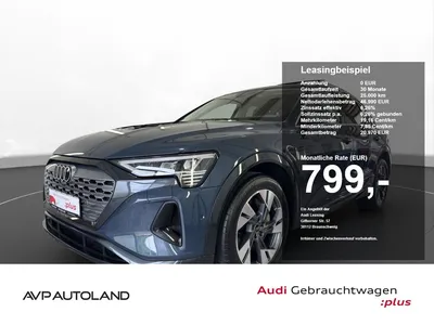 Audi Audi Q8 e-tron 55 quattro advanced | AHK | LED im Leasing von Null-Leasing