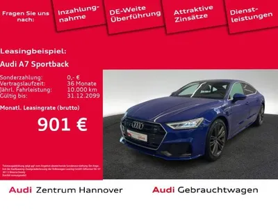 Audi Audi A7 Sportback S line 50 TDI quattro LED Memory ACC Teilleder im Auto Abo von LeasingMarkt.de