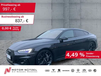 Audi Audi RS5 Sportback PERFORMANCE MATRIX+KERAMIK+HuD+B&O im Auto Abo von Null-Leasing