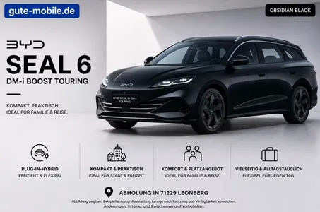 BYD BYD Seal 6 DM-i Boost im Leasing von Null-Leasing