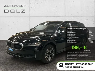 Skoda Skoda Superb Combi 2.0 TDI Selection NAVI AHK ACC LED im Leasing von Null-Leasing