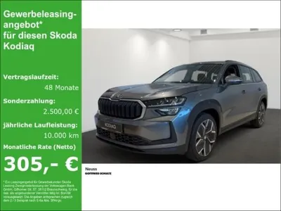 Skoda Skoda Kodiaq SELECTION 1.5TSI 150 PS DSG  Für Skoda Fahrer (Neuss) im Auto Abo von LeasingMarkt.de