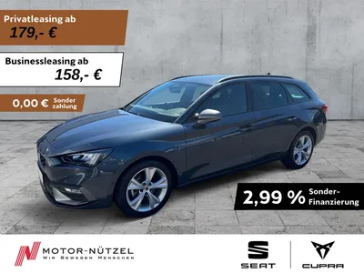Seat Seat Leon ST 1.5 eTSI DSG FR-LINE LED+NAV+APP+ACC+SHZ im Leasing von Null-Leasing