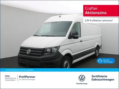 VW Volkswagen Crafter Kasten mittel Neues Modell Klima CarPlay im Auto Abo von LeasingMarkt.de