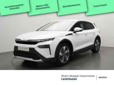 Skoda Skoda Elroq 85 Selection MATRIX AHK LED KAM ACC SHZ im Leasing von Null-Leasing
