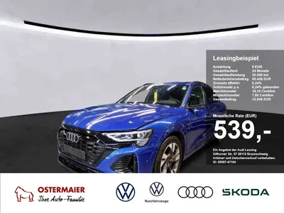 Audi Audi Q8 e-tron Sportback S-LINE 55 QUATTRO 408PS. MAT im Leasing von Null-Leasing