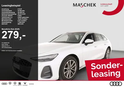 Audi Audi A6 Avant TDI Q AHK Pano LM19 360° Matrix Memory im Leasing von Null-Leasing