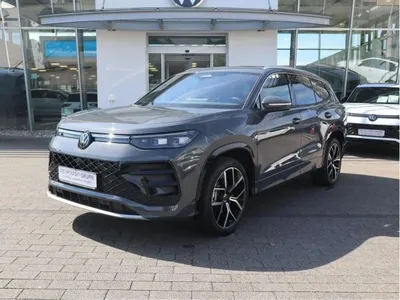 VW Volkswagen Tayron R-Line 2,0 TDI SCR 4MOTION (193 PS) DSG *AHK*PANO*STANDHZG*WINTERRÄDER*GEWERBE im Auto Abo von LeasingTime