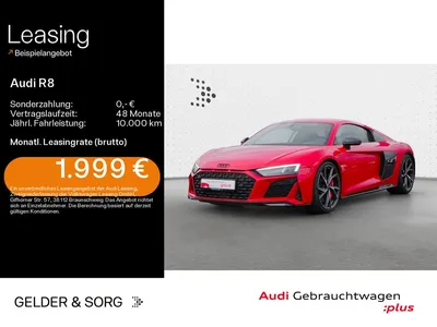 Audi Audi R8 5.2 FSI quattro Coupe perfor. Keramik*Carbon im Auto Abo von Null-Leasing