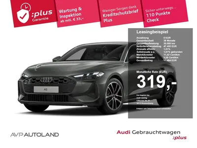 Audi Audi A5 Limousine TFSI quattro S tronic MATRIX +WKR im Leasing von Null-Leasing