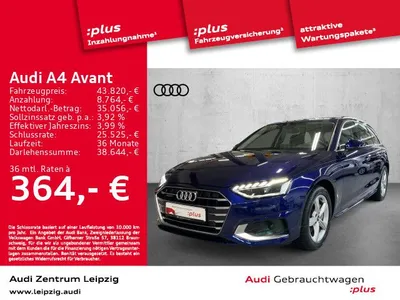 Audi Audi A4 Avant 40 TDI qu. advanced *LED*Tour*Standhzg* im Auto Abo von LeasingTime