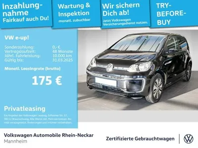 VW Volkswagen up! e- United Klima Sitzheizung uvm im Auto Abo von LeasingMarkt.de