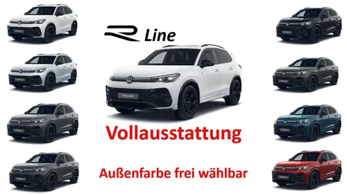 VW Volkswagen Tiguan 1.5 eTSI DSG R-Line Vollausstattung im Auto Abo von Null-Leasing