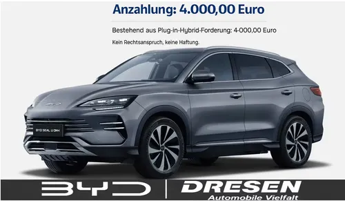 BYD BYD BYD Seal U 1.5 DM-i Boost I 360 Kamera I Navi I Sitzheizung I Leder I im Auto Abo von 9Drive