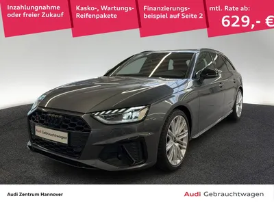 Audi Audi S4 Avant 3.0 TDI quattro virtual Pano AHK im Leasing von Null-Leasing