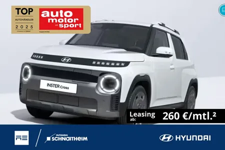 Hyundai Hyundai INSTER EV Cross 49 kWh 115 PS 2WD Ass-P, EV-K-P im Leasing von Null-Leasing