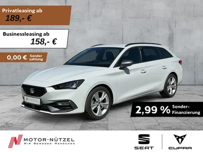 Seat Seat Leon ST 1.5 eTSI DSG FR-LINE LED+NAV+APP+ACC+SHZ im Leasing von Null-Leasing