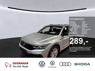VW Volkswagen Tiguan R BLACK STYLE 2.0TSI 320PS DSG 4M 5J-G.AH im Leasing von Null-Leasing