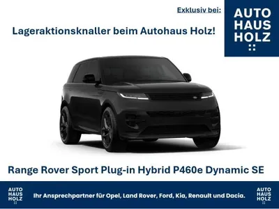 Land Rover Land Rover Range Rover Sport LAGERAKTION! P460e Dynamic SE - WINTERPAKET - PANORAMA - BLACK-PACK - 22ZOLL BLACK - NAV - KAMERA im Auto Abo von LeasingMarkt.de