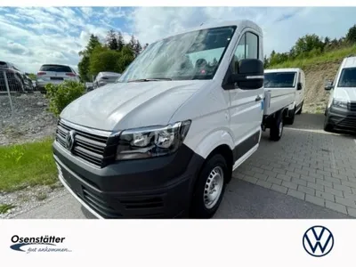 VW Volkswagen Crafter 35 Pritsche 2,0 TDI Einzelkabine Klima AHK Radio Freisprecheinrichtung im Auto Abo von LeasingMarkt.de