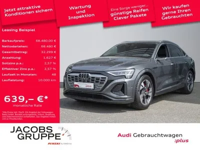 Audi Audi Q8 50 e-tron Sportback quattro S line im Auto Abo von LeasingMarkt.de